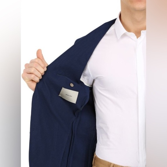 NWT Boglioli K Jacket Dover Blazer Navy IT 56R three button lightweight